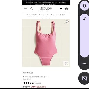 J Crew One Piece Swimsuit